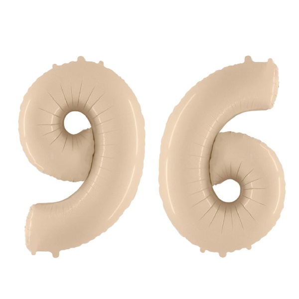 FM Фигура Цифра 6 Сатин Cream 40/102см шар фольга FM Фигура Цифра 6 Сатин Cream 40/102см шар фольга