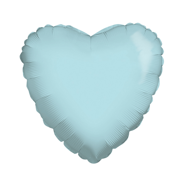 K Сердце BABY BLUE 18/45см шар фольга K Сердце BABY BLUE 18/45см шар фольга