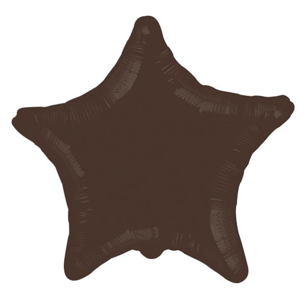 K Звезда CHOCOLATE 18/45см шар фольга K Звезда CHOCOLATE 18/45см шар фольга
