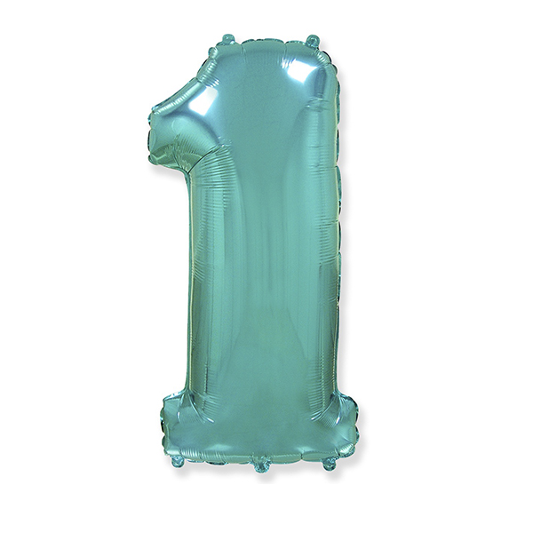 FM Фигура Цифра 1 Tiffany 40/102см шар фольга ( Flexmetal S.L., Испания ) ( CHINA-BASE NINGBO, Китай ) FM Фигура Цифра 1 Tiffany 40/102см шар фольга ( Flexmetal S.L., Испания ) ( CHINA-BASE NINGBO, Китай )