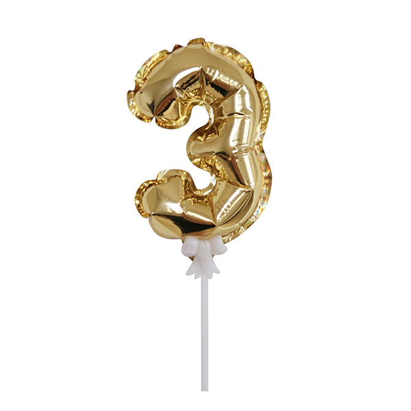 Y Шар самодув Цифра 3 Gold 18см шар фольга ( CHINA-BASE NINGBO, Китай ) Y Шар самодув Цифра 3 Gold 18см шар фольга ( CHINA-BASE NINGBO, Китай )