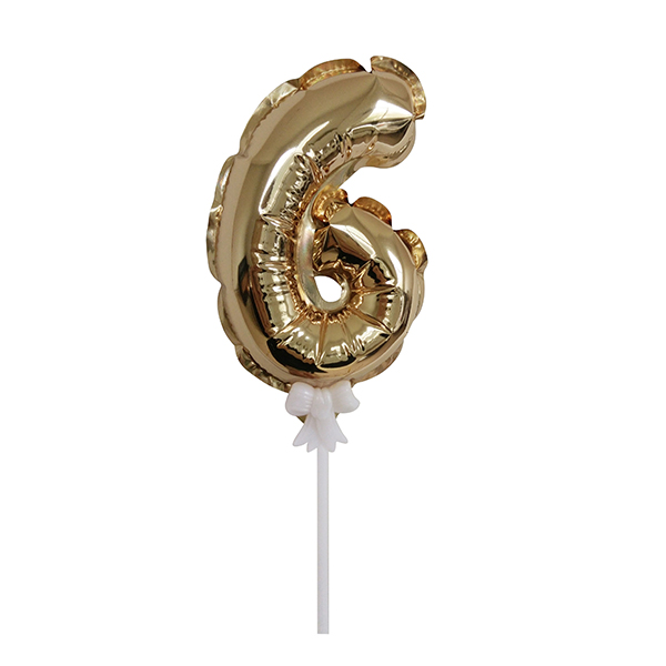 Y Шар самодув Цифра 6 Gold 18см шар фольга ( CHINA-BASE NINGBO, Китай ) Y Шар самодув Цифра 6 Gold 18см шар фольга ( CHINA-BASE NINGBO, Китай )