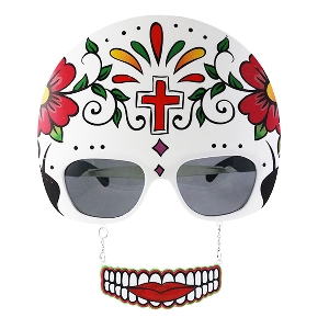 SH Очки Мексиканский Череп P07-276