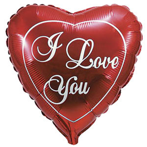 FM Джамбо И-1 Я тебя люблю 32/80см шар фольга ( Flexmetal S.L., Испания )