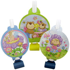 F Язычок-гудок с карточкой Детская коллекция 6шт