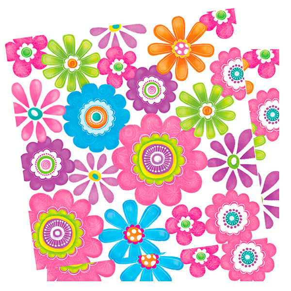 F Салфетки Маргаритки 33см X 33см 20шт
