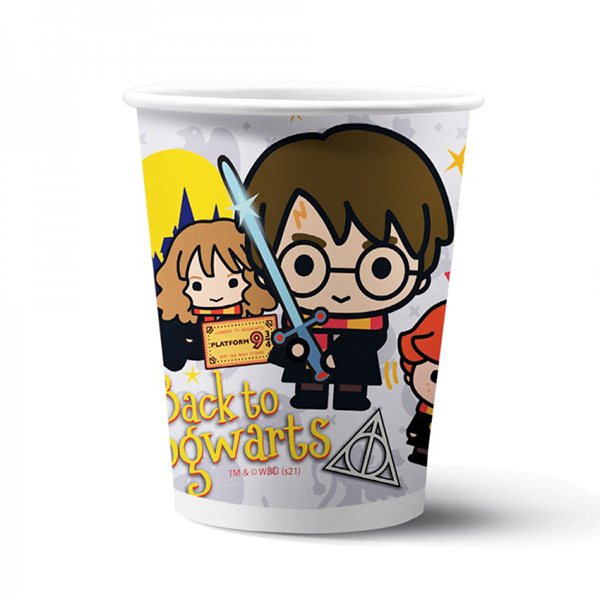 P Стаканы бумажные Гарри Поттер 200мл 6шт