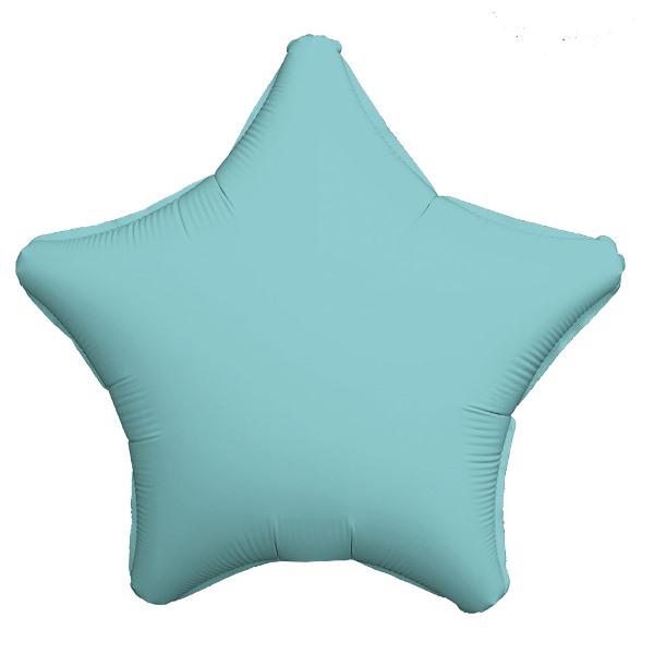 AU Звезда 158 Аквамарин 19/50см шар фольга ( Agura, Россия )