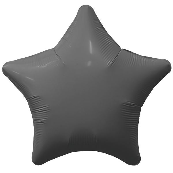 AU Звезда 207 Графит 19/50см шар фольга