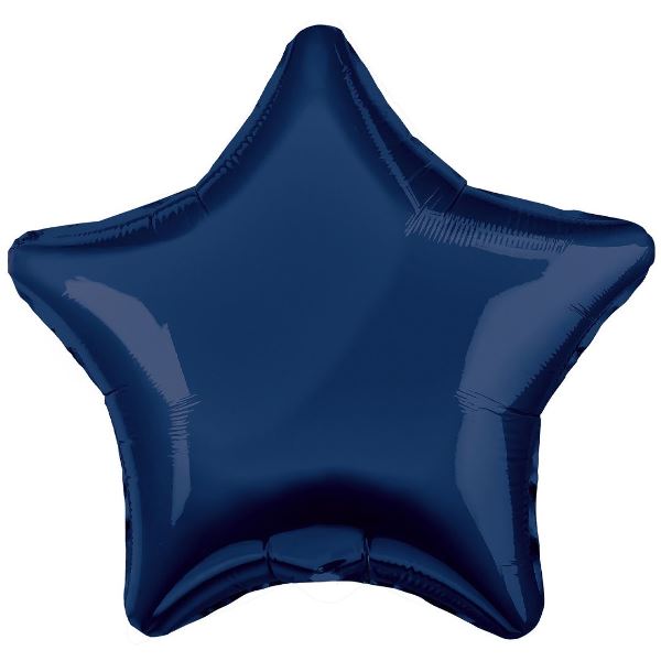 AU Звезда 214 Сапфир 19/50см шар фольга