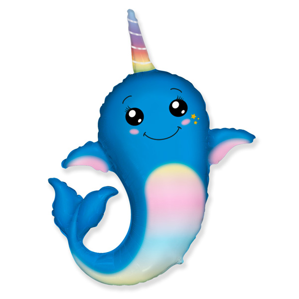 FM Фигура гр.3 И-459 Морской единорог 91см X 95см шар фольга ( Flexmetal S.L., Испания )