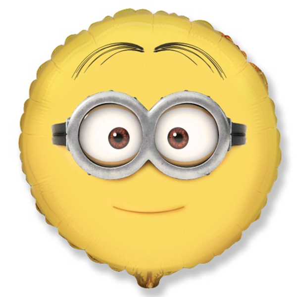 FM Круг И-306 Миньон Дэйв 18/45см шар фольгированный ( Flexmetal S.L., Испания )