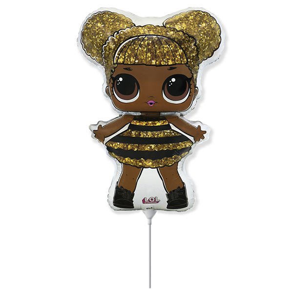 FM Мини Фигура И-456 Кукла LOL Королева 22см X 33см шар фольгированный ( Flexmetal S.L., Испания )