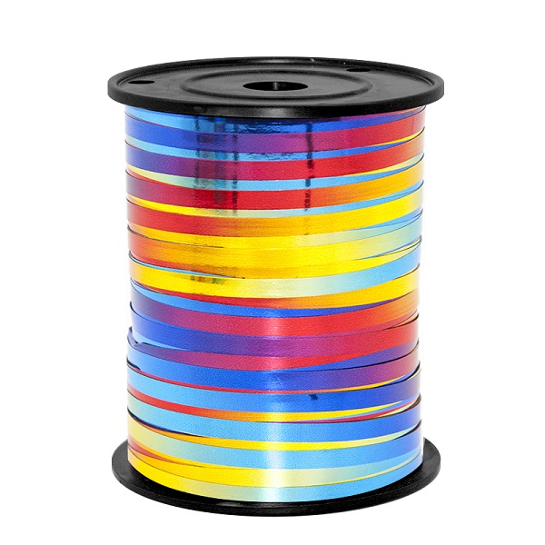 DB Лента Металлизированная 5мм X 250м Радужная