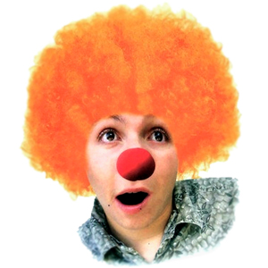 WB Парик Кудрявый оранжевый