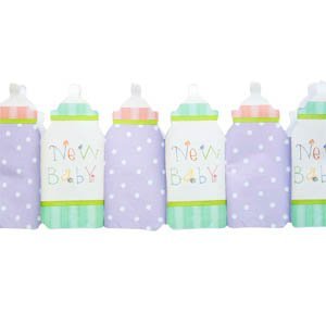 Q Бум укр Гирлянда Бутылочки 19х19,5см 3м G20142-P