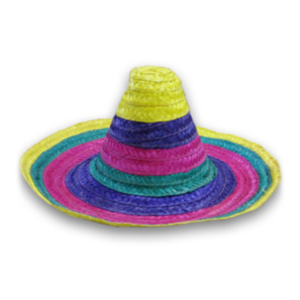 WB Шляпа Сомбреро цветная