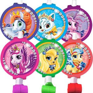 F Язычок-гудок с карточкой Волшебные питомцы 6шт