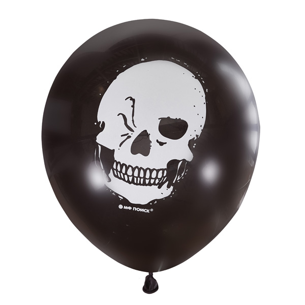 M 12/30см Декоратор BLACK (шелк) 2 ст. рис Череп 50шт шар латекс ( Latex Occidental, Мексика ) M 12/30см Декоратор BLACK (шелк) 2 ст. рис Череп 50шт шар латекс ( Latex Occidental, Мексика )