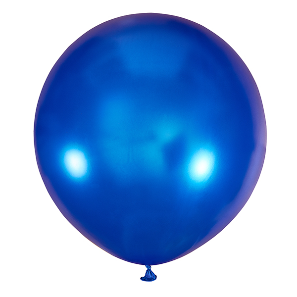 M 30/76см Металлик BLUE 022 1шт шар латекс ( Latex Occidental, Мексика )