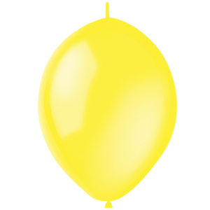 M 12/30см Шар LINKING Декоратор YELLOW 50шт шар латекс ( Latex Occidental, Мексика )