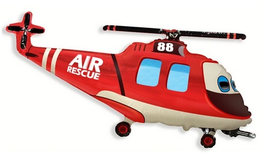 FM Фигура гр.3 И-316 Вертолет спасателей 57см X 96см шар фольга ( Flexmetal S.L., Испания )