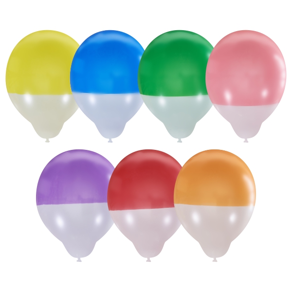 M 12/30см Пастель Bicolor ассорти 25шт шар латекс ( Latex Occidental, Мексика )