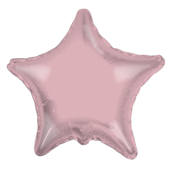 K Звезда BABY PINK 18/45см шар фольга