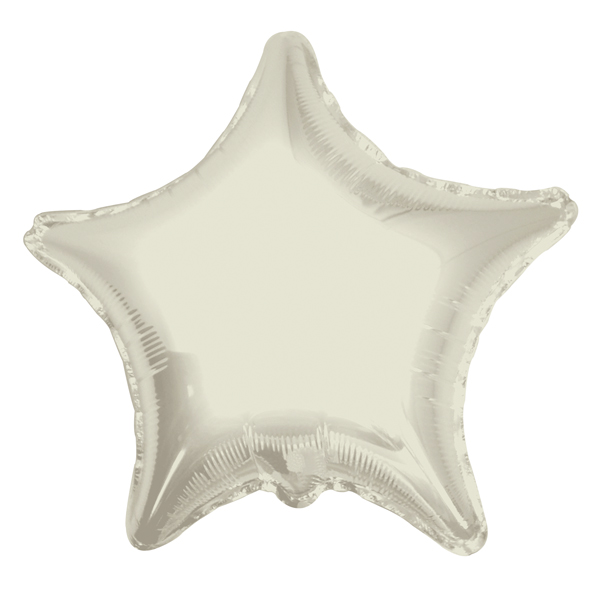 K Звезда IVORY 18/45см шар фольга