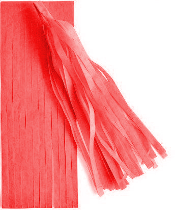 Y Гирлянда Тассел красная 3м 16 листов