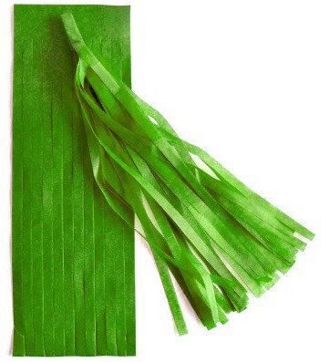 Y Гирлянда Тассел зеленая 3м 16 листов