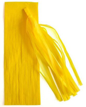 Y Гирлянда Тассел желтая 3м 16 листов