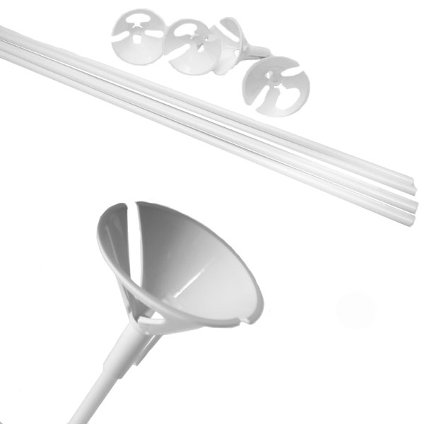 Eq Комплект Палочка 54см+Зажим Белый Макси 40шт/уп