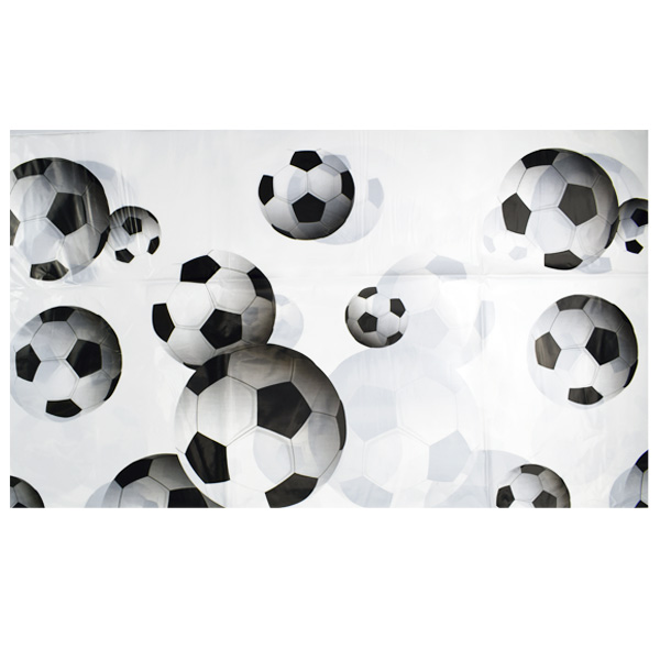 F 140см X 180см Скатерть полиэтиленовая Футбол