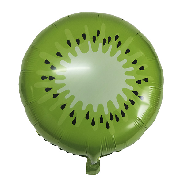 Y Круг 64 Киви 18/45см шар фольга ( CHINA-BASE NINGBO, Китай )