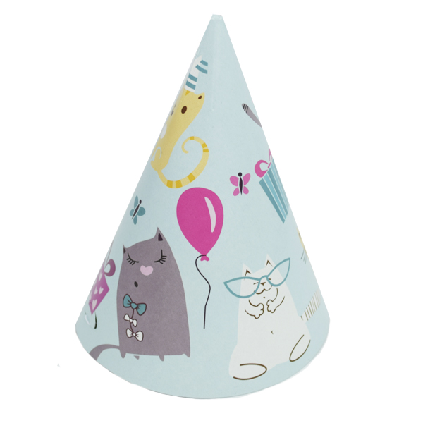 PR Колпачок Кошки 6шт