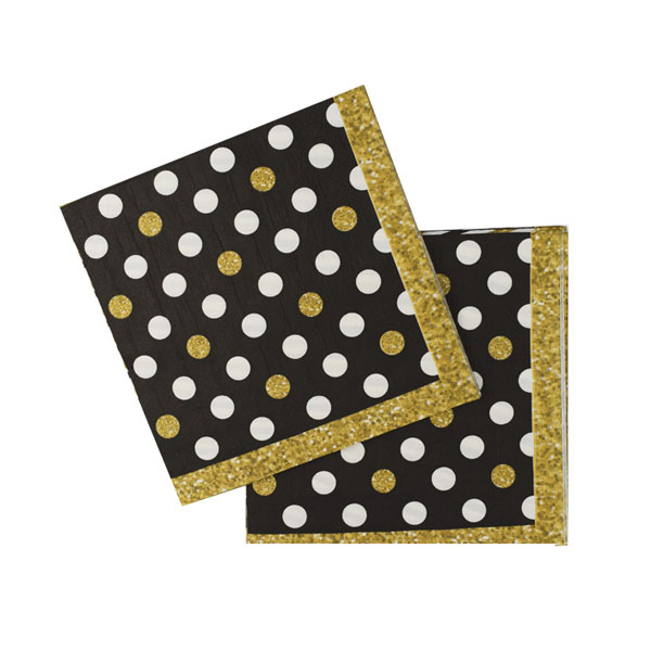 P 24см X 24см Салфетки Happy Birthday Голливуд 12шт