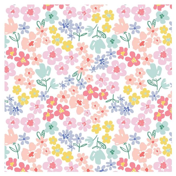 P Салфетки Цветочная Поляна 33х33см 12шт