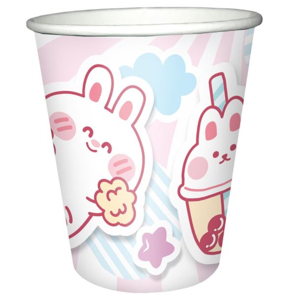 P Стаканы бумажные Каваи 200мл 6шт