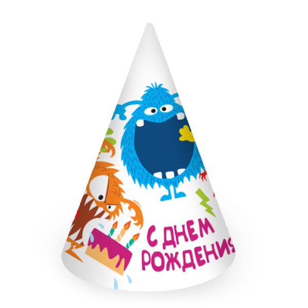 PR Колпачок Монстрики 6шт