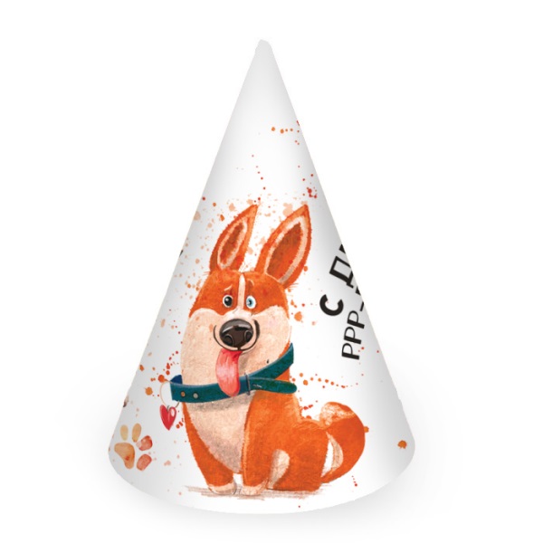 PR Колпачок Корги 6шт