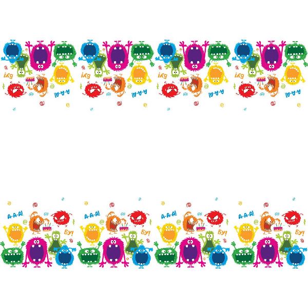 P Скатерть полиэтиленовая Монстрики 110см X 180см