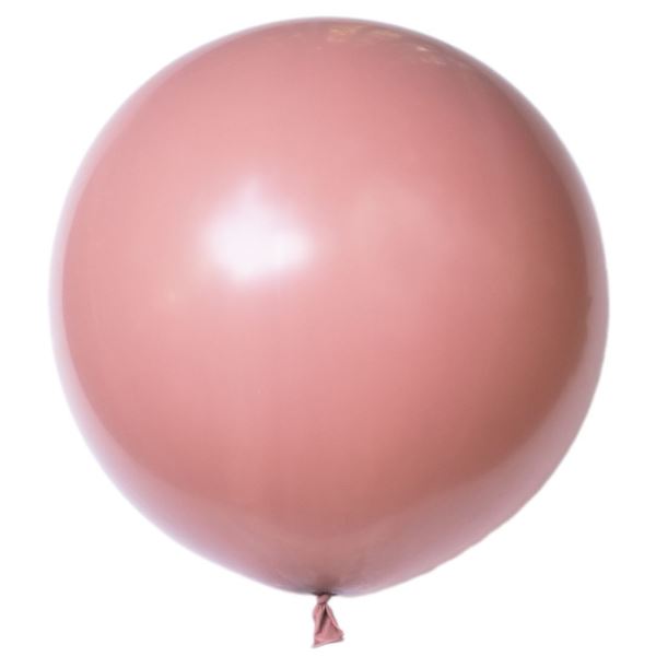 M 24/61см Пастель RUST PINK 418 1шт шар латекс