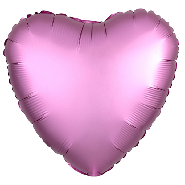 AU Сердце 168 Мистик Фламинго 19/45см шар фольга ( Agura, Россия )