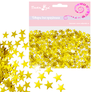 Конфетти пластиковое