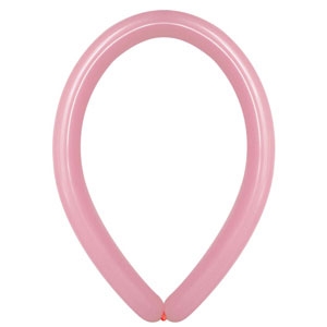 воздушные шары, шары для моделирования, M 270 Пастель для моделирования PINK 100шт