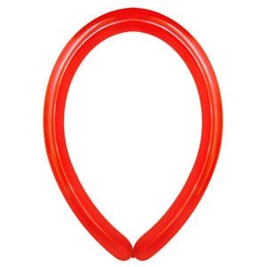 воздушные шары, шары для моделирования, M 270 Декоратор для моделирования CHERRY RED 100шт