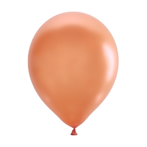 воздушные шары, M 9/23см Металлик ORANGE 024 100шт