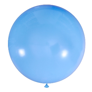 воздушные шары, большие воздушные шары, M 36/91см Пастель LIGHT BLUE 002 1шт шар латекс