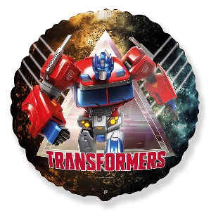 FM Круг И-470 Трансформеры Оптимус Прайм 18/45см шар фольга